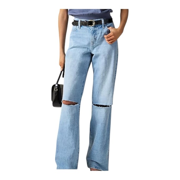 J. Crew Light Blue Flare Jeans - Picture 1 of 9